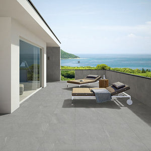 Baystone Porcelain Tiles Silver Indent Only